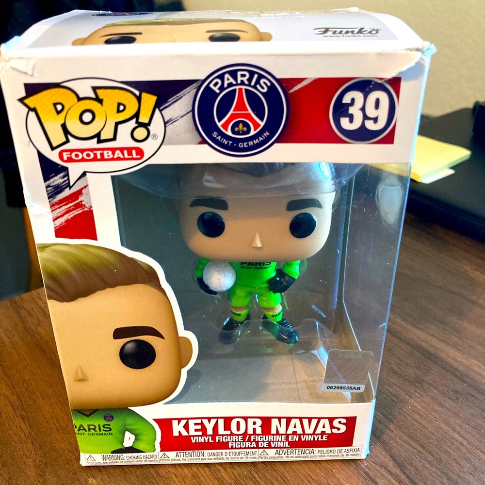 Keylor Navas Soccer player Funko pop